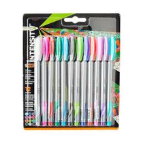 Caneta Com Ponta Porosa Intensity 1.0Mm Colors 12Cores
