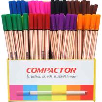 Caneta com Ponta Porosa Microline 0,4 MM Cores Sortido Display com 192