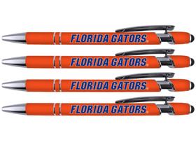 Caneta comemorativa Pen Florida Soft Touch Coated Metal, pacote com 4 Caneta comemorativa Pen Florida Soft Touch Coated Metal, pacote com 4