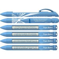 Caneta comemorativa Rotating Message Prayer Matters, pacote com 6 Caneta comemorativa Rotating Message Prayer Matters, pacote com 6