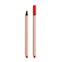 Caneta Compactor 0.4mm microline vermelho