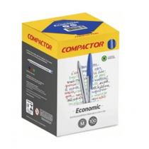 Caneta Compactor Esferográfica Média Ecônomic 1.0mm CX C/100 Azul