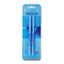 Caneta Compactor Mentos Azul 0.8mm 2 Unidades