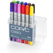 Caneta Copic Ciao - Estojo com 12 Cores Básicas