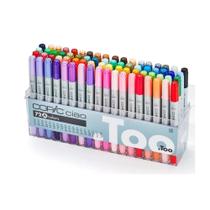 Caneta Copic Marcador Ciao 72 Cores Set a Ponta Dupla Caneta Copic Marcador Ciao 72 Cores Set a Ponta Dupla