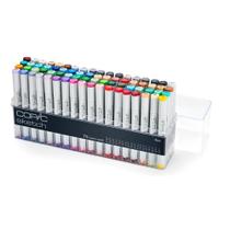 Caneta Copic Marcador Sketch 72 Cores Set B Ponta Dupla