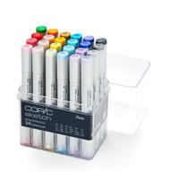 Caneta Copic Sketch 24 Cores Mangá Illustrations Ponta Dupla