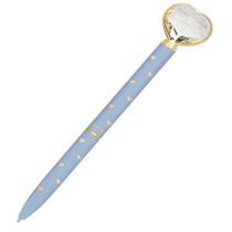 Caneta Coração de Diamante Airy Blue - Molin