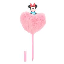 Caneta Coração Plush Disney Minnie Mouse Ponta Média MOLIN