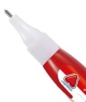 Caneta Corretiva Faber Castell 9ml Ponta Metálica 1,6mm Secagem Rápida Correção Manuscrito Impresso Fotocópia Etiqueta Texto Fluido Branco - Caneta Corretiva Faber Castell 9ml Ponta Metálica 1,6mm Secagem Rápida Correção Manuscrito Impresso Fotocópia Etiqueta Texto Fluido Branco -