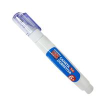 Caneta Corretiva Para Papel Escritorio Escola Branco