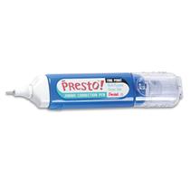 Caneta Corretiva Pentel Presto! 12ml Branca Pacote com 6
