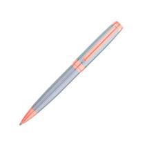 Caneta Crown Esferográfica Supreme Prata e Rose EX11481W Caneta Crown Esferográfica Supreme Prata e Rose EX11481W