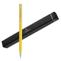 Caneta Crown HAWAI Esferográfica DI10089Y Elegante Amarelo.