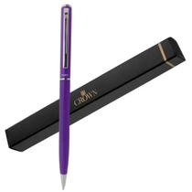 Caneta Crown HAWAI Esferográfica Elegante Roxo DI10089X