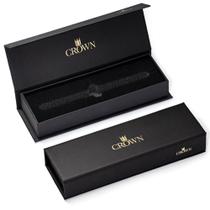 Caneta Crown Personalizada Metal Prestige Tinteiro