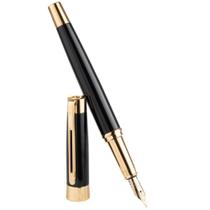 Caneta Crown Tinteiro President Orig Luxo Presente Elegante