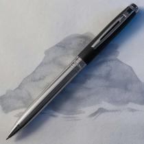 Caneta Crown Uranus Esferográfica Metal DI19911X - Cor Preto-Prata