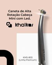 Caneta de Alta Rotação KMS-803 Cabeça Mini com LED - Linha Premium
