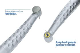 Caneta de Alta Rotação Led Spray Quintuplo Push Button Z48SL Schuster Caneta de Alta Rotação Led Spray Quintuplo Push Button Z48SL Schuster