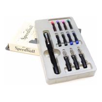 Caneta De Caligrafica Estojo Speedball Caneta Tinteiro 2903 Caneta De Caligrafica Estojo Speedball Caneta Tinteiro 2903