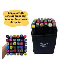 Caneta de colorir Touch de 36 cores