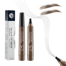 Caneta de contorno de sobrancelhas Liayozl Waterproof Microblading Marrom escuro Caneta de contorno de sobrancelhas Liayozl Waterproof Microblading Marrom escuro