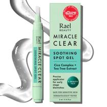 Caneta de gel calmante Rael Miracle Clear para tratamento de manchas de acne Caneta de gel calmante Rael Miracle Clear para tratamento de manchas de acne