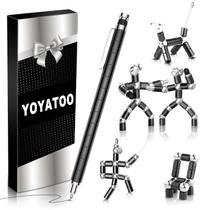 Caneta de gel Fidget Yoyatoo para adolescentes e meninos com tubos magnéticos de metal Caneta de gel Fidget Yoyatoo para adolescentes e meninos com tubos magnéticos de metal