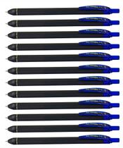 Caneta de gel Pentel Energel Kuro 0,7 mm, tinta azul média, pacote com 12 unidades Caneta de gel Pentel Energel Kuro 0,7 mm, tinta azul média, pacote com 12 unidades