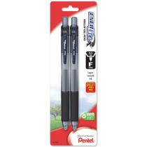 Caneta de gel Pentel Energel-X retrátil de 0,5 mm, pacote com 2 unidades