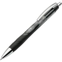 Caneta de gel Skilcraft Vista retrátil de 0,7 mm com tinta preta, pacote com 12 Caneta de gel Skilcraft Vista retrátil de 0,7 mm com tinta preta, pacote com 12