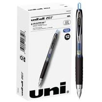 Caneta de gel uniball 207 Signo Gel Ultra Micro 0,38 mm com tinta azul