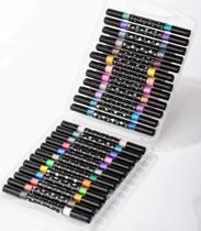 Caneta de Glitter Cabeça Dupla Brilhante Caneta de Glitter Cabeça Dupla Brilhante