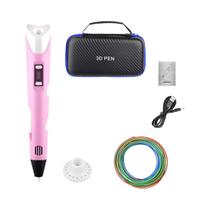 Caneta De Impressão 3D Para Crianças Caneta De Desenho DIY Filamento PLA Adaptador De Energia