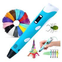 Caneta de Impressão 3D Pintura para Crianças Brinquedo Criativo para Desenhar em Filamento de Plástico Artesanato Presente de Colorir Fácil de Usar