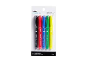 Caneta de marcação Cricut Infusible Ink Freehand Marker, pacote com 5