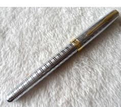 Caneta De Metal PARKER Sonnet Nib Im Tinteiro no Saco de Veludo