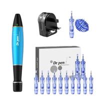 Caneta De Microagulhamento Automática Dr. Pen Ultima A1 Com 12 Agulhas De 0.25mm, Sistema Derma Para