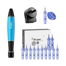 Caneta De Microagulhamento Automática Dr. Pen Ultima A1 Com 12 Agulhas De 0,25mm, Sistema Derma Para