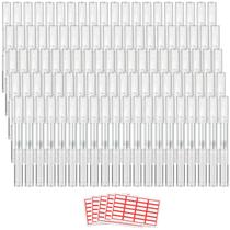 Caneta de óleo de cutícula vazia WEBBYBEAR 3 mL (100 unidades) com adesivos