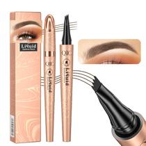 Caneta de sobrancelha Yulinlon Q706 4 Tipped Precise Long-Lasting 3 Grey Caneta de sobrancelha Yulinlon Q706 4 Tipped Precise Long-Lasting 3 Grey