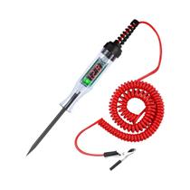Caneta De Teste Automotiva 6V 12V 24V Com Display Digital LED De Voltagem E Sonda Longa Para Caneta De Teste Automotiva 6V 12V 24V Com Display Digital LED De Voltagem E Sonda Longa Para
