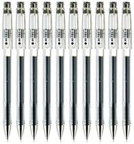 Caneta de tinta gel Pilot Hi-Tec-C 04 Ultra Fine Point 0,4 mm preta Caneta de tinta gel Pilot Hi-Tec-C 04 Ultra Fine Point 0,4 mm preta