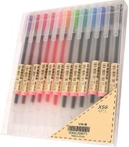 Caneta de tinta gel XSG Premium Fine Point 0,5 mm, 12 pacotes variados