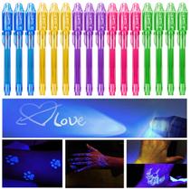 Caneta de tinta invisível STENDA 16 unidades com luz UV para crianças Caneta de tinta invisível STENDA 16 unidades com luz UV para crianças
