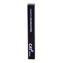Caneta Delineadora Cat Preto 1ml Dailus Delineado Preciso, Longa Duração e Acabamento Intenso