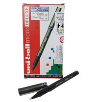 Caneta Deluxe Micro Uni-ball 0.5 mm UB-155 - Caixa Com 12