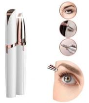 Caneta Depiladora Sobrancelha Recarregável Usb Flawless Cor Branco