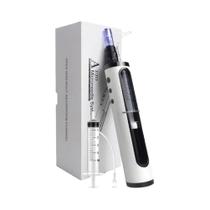 Caneta Derma Microneedle Ajustável Hydrapen Com 5, 12, 24, 36, 42 Agulhas Redondas Nano 3D 5D Para